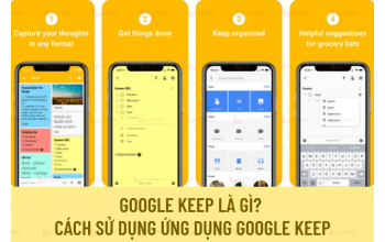 Google Keep là gì? Cách sử dụng ứng dụng Google Keep
