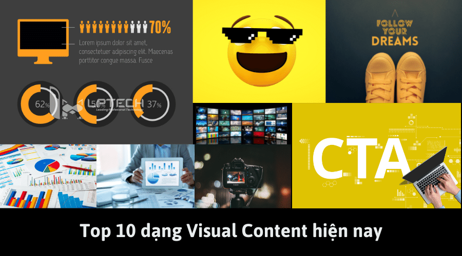 Top 10 dạng Visual Content hiện nay