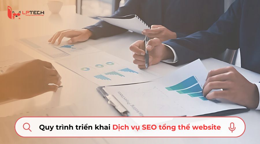 Quy trình triển khai dịch vụ SEO tổng thể website chuyên nghiệp tại DICHVUSEOS